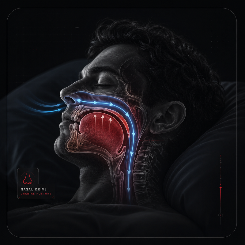 Nasal-Driven Cranial Posture