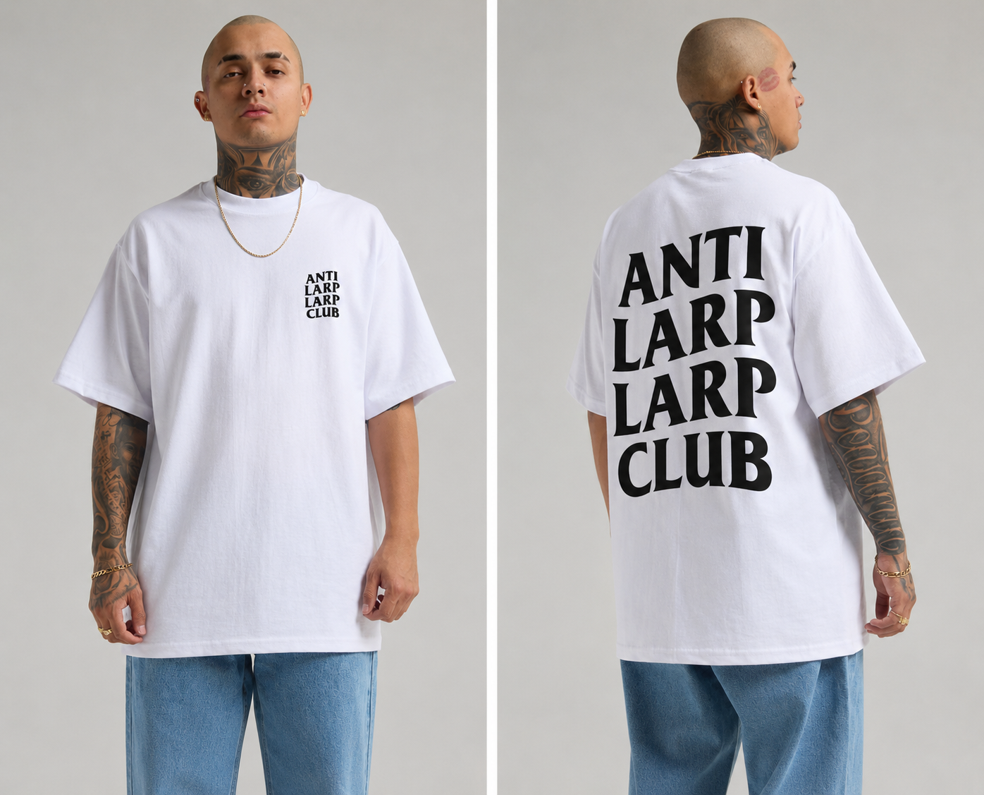 Anti Larp Larp Club Tee
