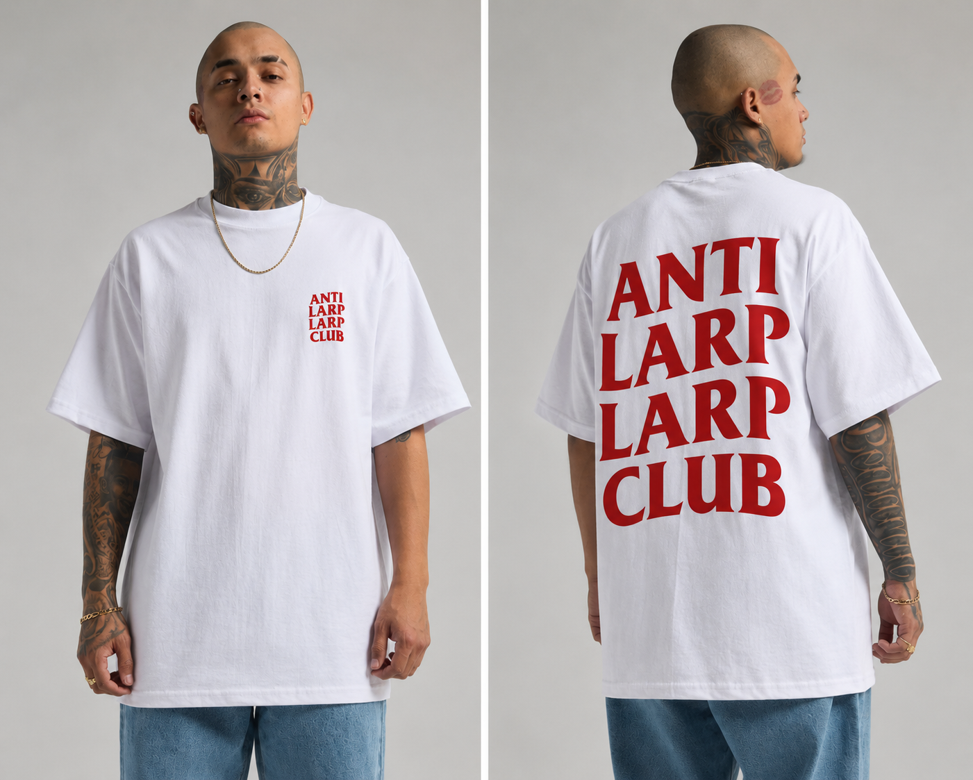 Anti Larp Larp Club Tee